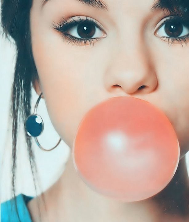 Bubble gum.