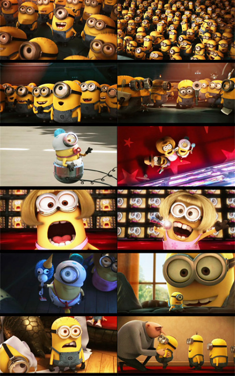 thresca:  Re-watching.  Because the minions are irresistible. :)  GOT IT FOR XMAS AND WATCHING TONIGHT AGAIN