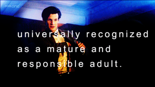  Young Kazran: … it’s just a lot of wavy lines. The Doctor: [looks at the paper] …