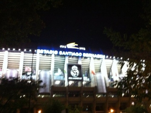 Kind of miss the moment from when this photo is taken. Incredible feeling after the Real Madrid - Atlético Madrid derby 7/11 2010.