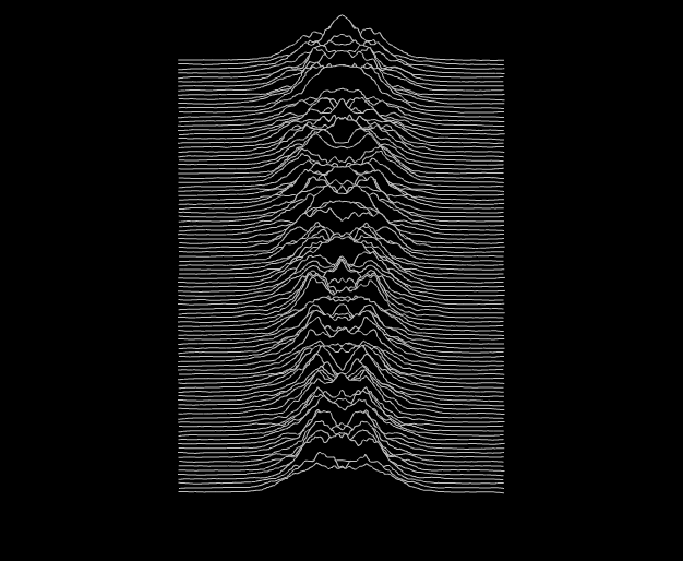prosthetic knowledge — Joy Division LP 'Unknown Pleasures' Cover...