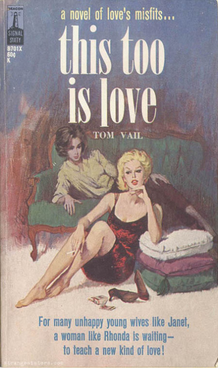 Lesbian pulp fiction book covers