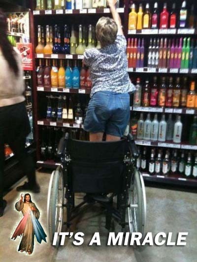 funny-pictures-uk:  Lordy, lordy, it’s a miracle.