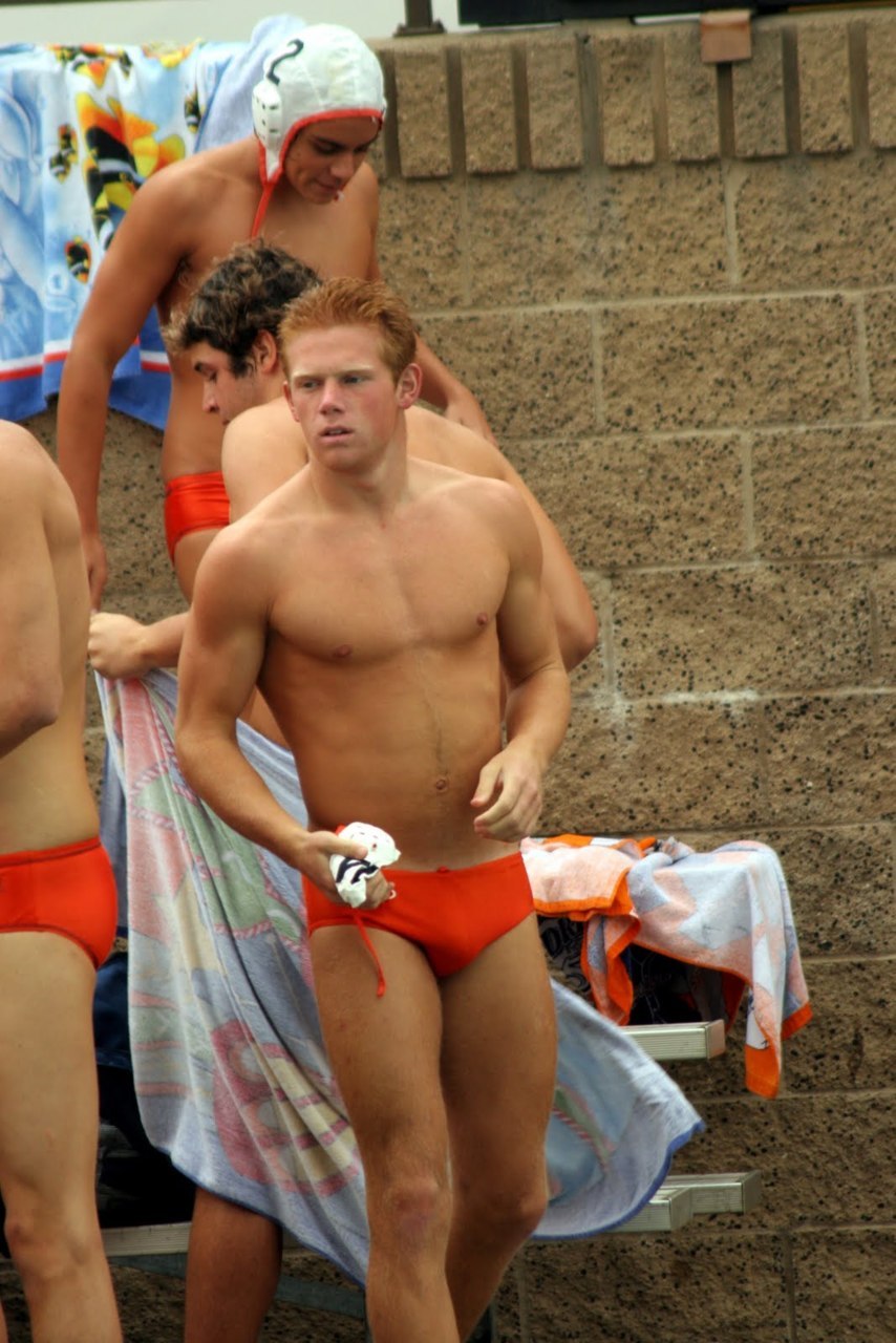 Ginger swimmer.