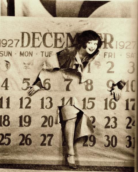 Clara Bow - New Years 1928