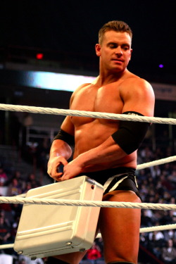 wweobsessed:  petschfaycee:  A-Ry prior to his match with Morrison. He is not amused.  Lovely picture! Sexy man!   Need to see him back in the ring so badly!