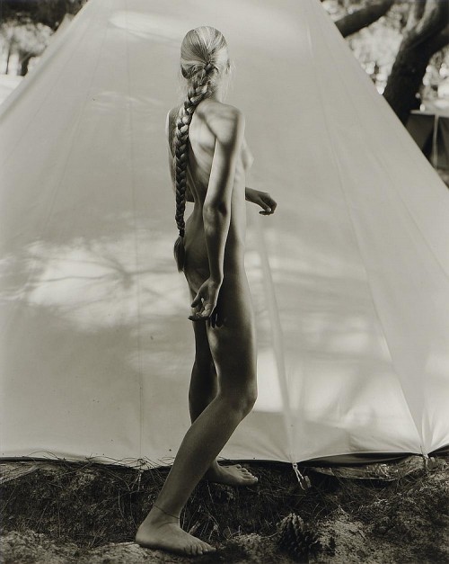 Nikki photo by Jock Sturges, Montalivet France 1996