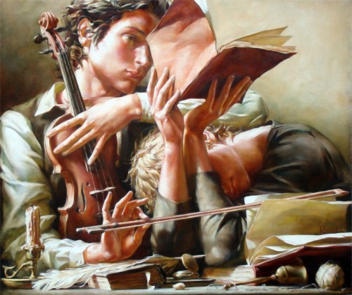 nelsoncarpenter:  welovepaintings:  Alexej Ravski 
