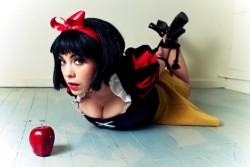 Bound women…  Snow White tied tight.