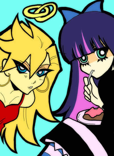 rinbo:  Request 15: “PANTY AND STOCKING WITH GARTERBELT!” - Anonymous. … Sorry