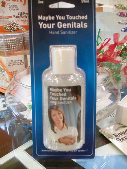 Because You Never Know...