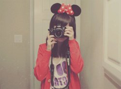 oh, i used to have those minnie-ears <3