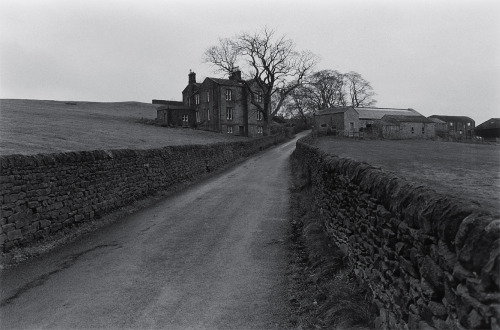 Rooftops, Bradford; Ten Route to Wycoller Hall photo by George Tice, 1990