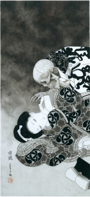 akatako:  “Night Mirror 2” by Takato Yamamoto. from Coffin of a Chimera 