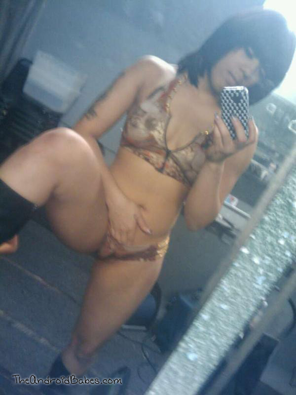 androidbabes:  Playing with the kitty cat
