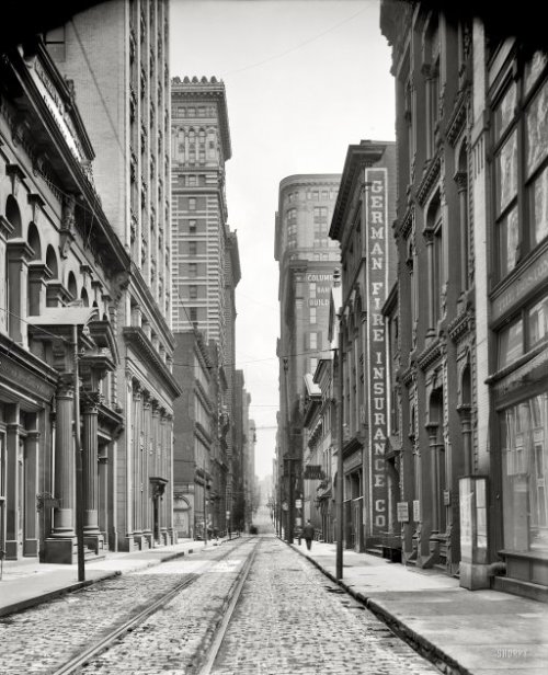 firsttimeuser:  Bankers row 1905. Pittsburgh, porn pictures