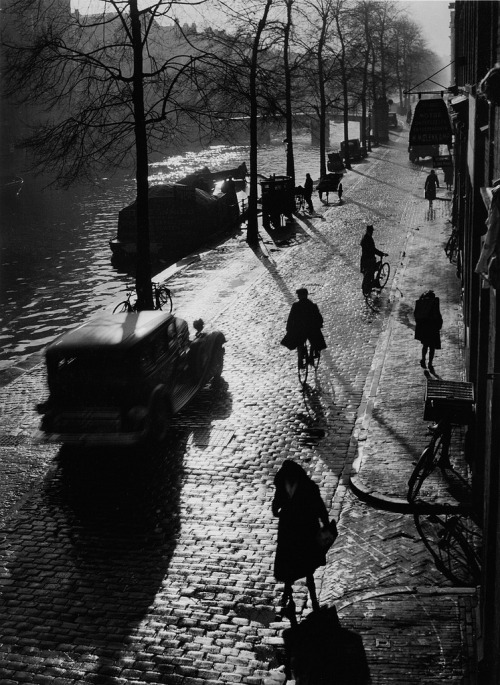 XXX luzfosca:  Prinsengracht, Amsterdam, 1934 : photo