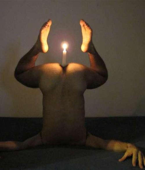  There’s A Light   Now that’s a candelabra!  adult photos