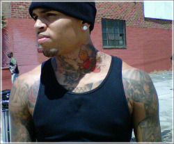 black-men-inked:  Chris Brown