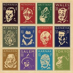 nocontxt:  Monster Stamps 