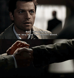 …and then Castiel asked for Sam’s