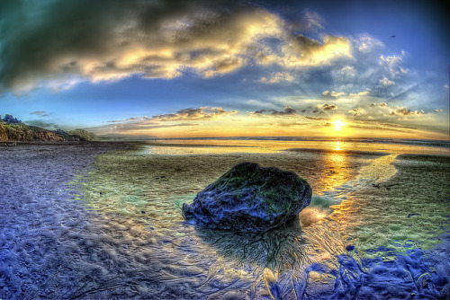 llbwwb:  Wet Sand,San Francisco by Dacoach89