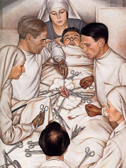 Christian Schad, Appendectomy in Geneva (1929)