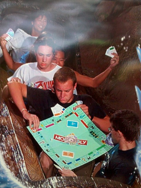 kikiamg:  Play Monopoly Fleeting moment in the air Like a F* boss!  