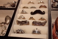 I HAVE THE MUSTACHE RING