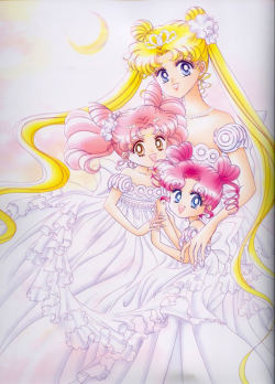 chibichibi:  hellyeahsailormoon:  seriously one of my favorite pictures of all time  Chibi! 