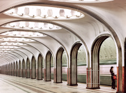 thestudiocollective:  Mayakovskya Metrostation, Moscow | Frank Herfort 