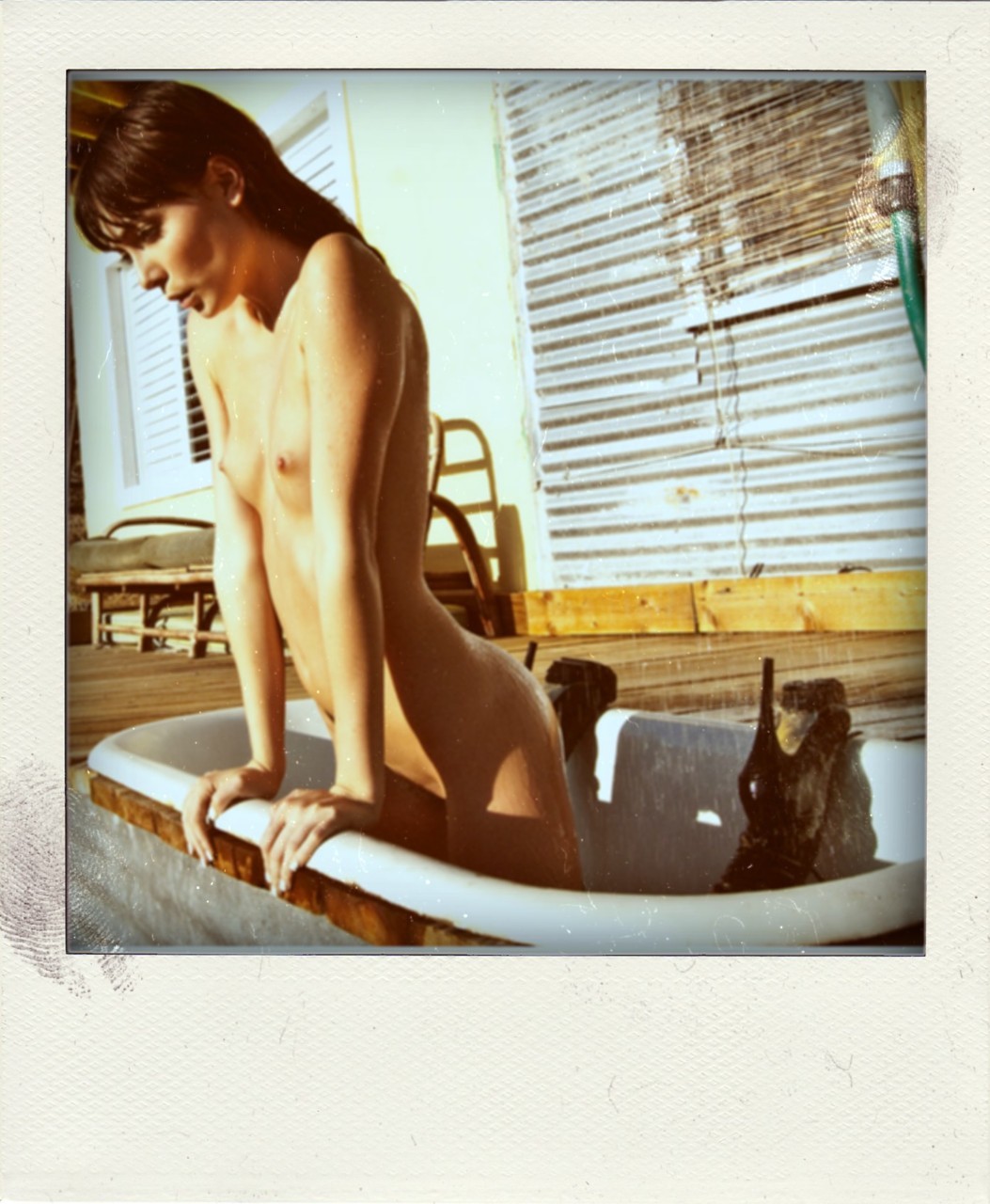 pornaroids:  Zoe Voss never has dirty boots.