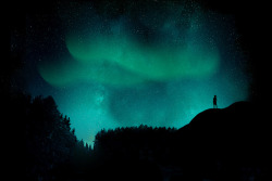 I dream it&rsquo;s me on the hill hearing the whispering of the aurora.