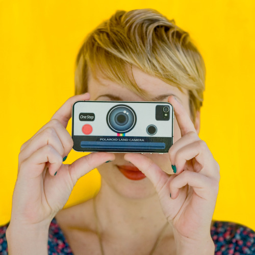 johnspy:  The Polaroid iPhone Decal “The preferred iphone decal of Eddie Land” 