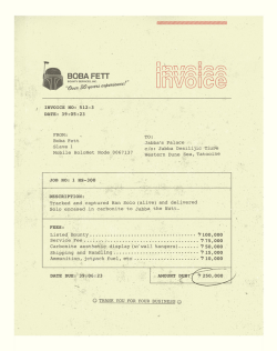 alanajoy:  WIKILEAKS REVEALS BOBA FETTS INVOICE J/K but this is epic anyway… ;P  hahaha&hellip;If the Empire does&rsquo;t get you the tax man will.