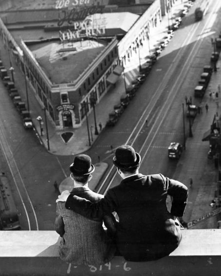 Stan Laurel and Oliver Hardy