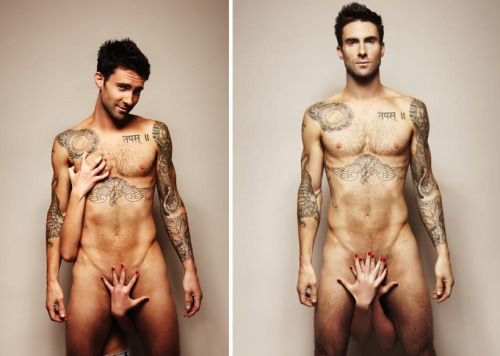 Adam levine naked