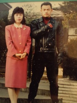  A young Hideki Kamiya, the creator of Devil