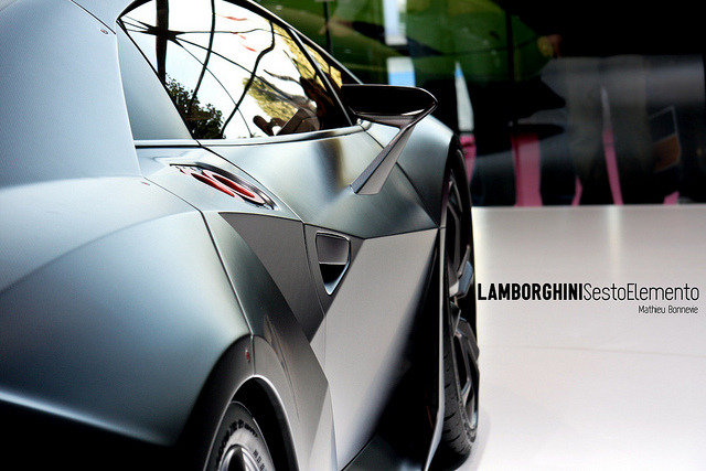carpr0n:  Angles, everywhere Starring: Lamborghini Sesto Elemento  (by Mathieu Bonnevie)