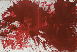 Schüttbild by Hermann Nitsch, 1983