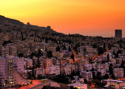 Haifa At Dusk (by NatashaP)