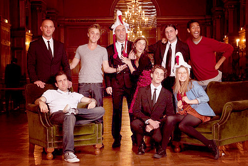 feltonspam:  cast with bodyguards 