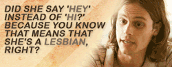 breathy:  So apparently, I’m a lesbian.