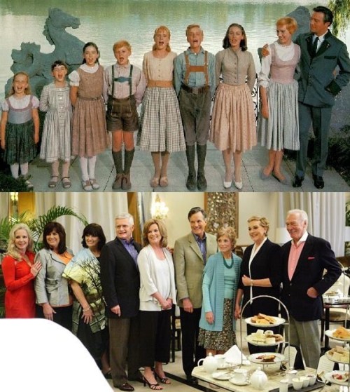 who-md:   The “Family Von Trapp” then and 45 years later  <3 