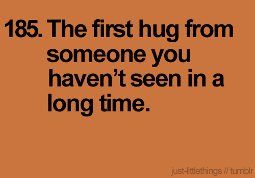 &lt;3 for some reason Mara&rsquo;s hug yesterday felt super nice. its the