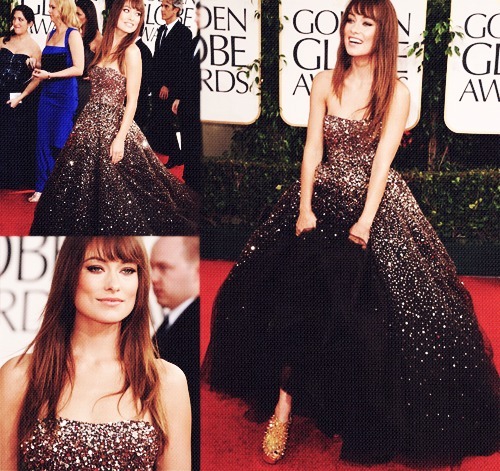 Been obsessing over her dress with Gabby since we saw it.