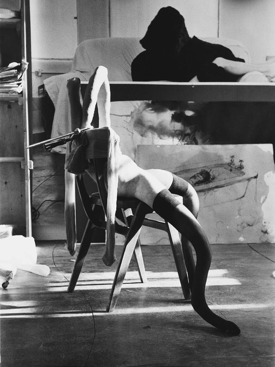 Black &amp; White Bunny #3 by Sarah Lucas, 1997