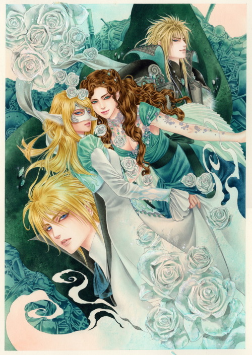 memorian:  Return to Labyrinth  I’ so mad that the actual comic art was awful compared to these gorgeous covers.