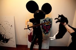 Tangobullets:  “Every Fuckin Day, He Puts On The Stupid Mouse Head, Grabs His Sword