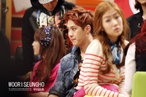 110118 [SHOW] Star King Recording (Seungho)